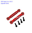 MJX Hyper Go 14211 Upgrade Parts Metal Modified Front Steering Fixing Rod RED