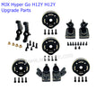 MJX Hyper Go H12Y H12Y+ Upgrade Parts Brass Electrophoresis Steering Cup C Seat Rear Cup Gear Cover-2