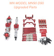 6-MNMODEL-MN90-D90-rc-car-Upgrade-Parts-Metal-Parts-kit-Red-and-Silver-1