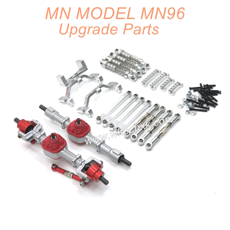 6-MNMODEL-MN96-Upgrade-Parts-Metal-Parts-kit-Silver-and-Silver