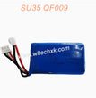 6-SU35 QF009 RC Airplane Spare Parts 7.4V 700mah lithium battery (brushless version)