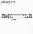 CROSSRC AT4 Parts Rear Bumper Assembly CS-97400919