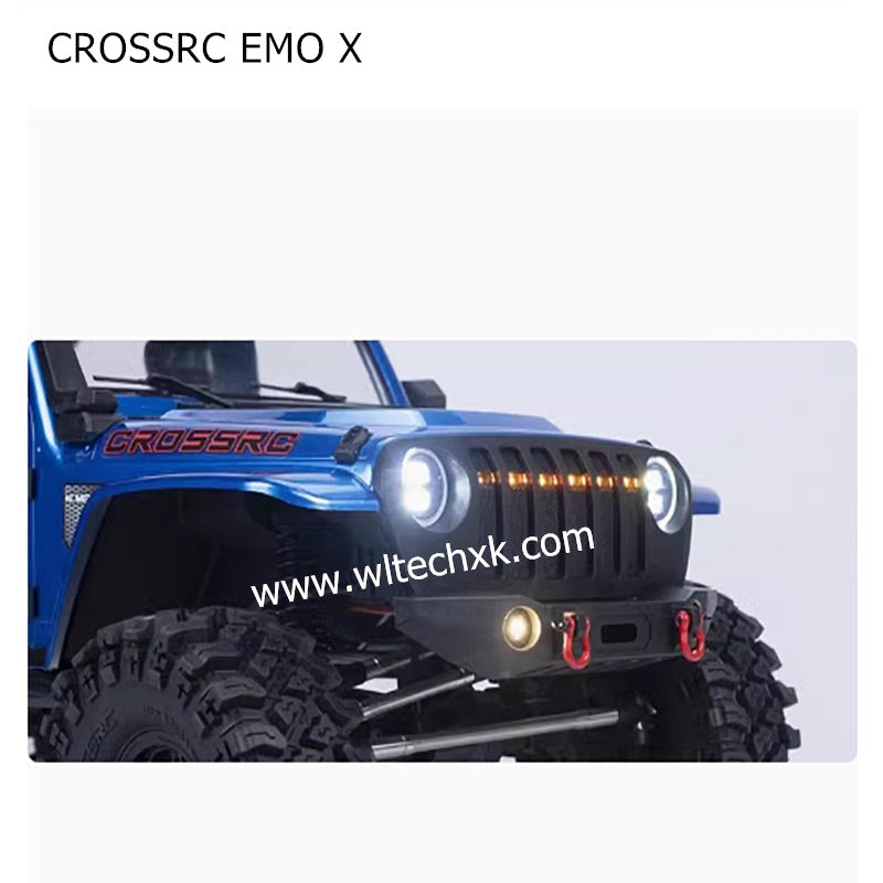 CROSSRC EMO X Parts Front Face Bumper Modification Kit Non Original-4