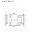 CROSSRC EMO X2 Parts Pedal CS-97401154