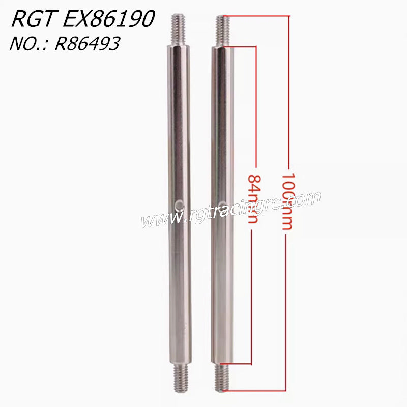 RGT EX86190 RC CAR Parts Front Axle Lnner Rod 100mm R86493 