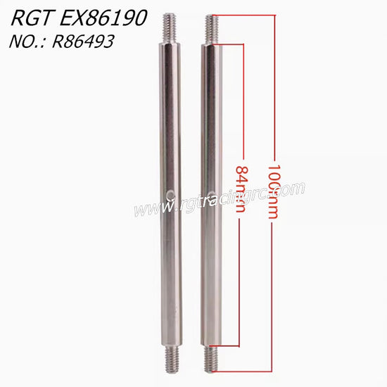 RGT EX86190 RC CAR Parts Front Axle Lnner Rod 100mm R86493 
