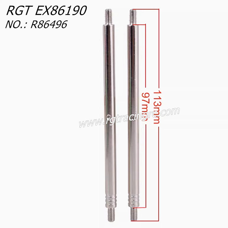 RGT EX86190 RC CAR Parts Rear Axle Outer Rod 113mm R86496 