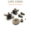 6309-JJRC C8805B CAR Parts Differential+Main Gear+Motor Gear 