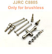 6312-JJRC C8805B Parts Metal Front+Rear Metal Drive Shaft