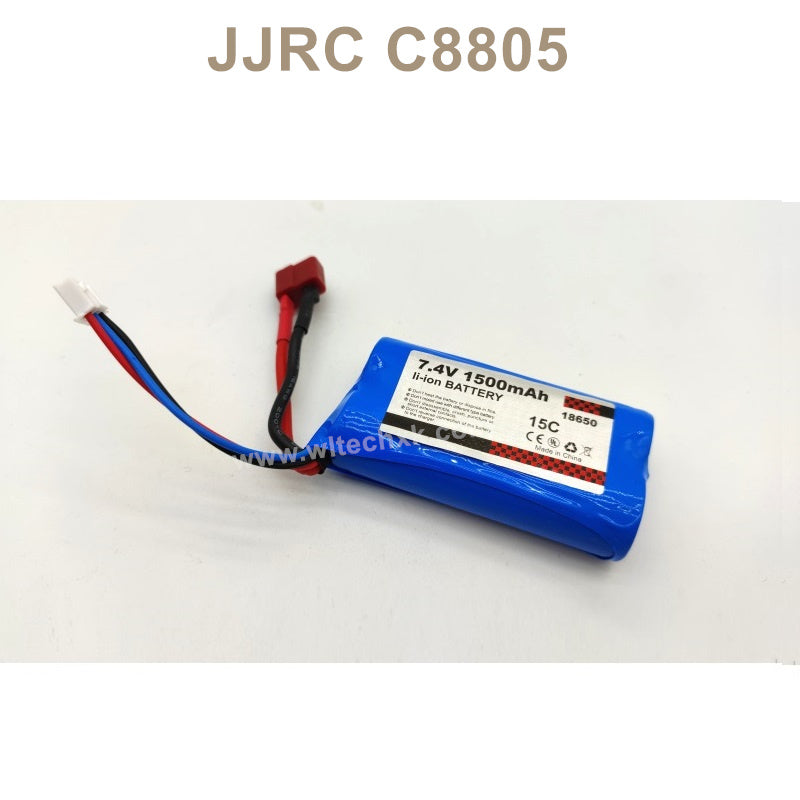 6316-JJRC C8805 Parts 7.4V 15C 1500mAh 18650 Battery