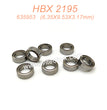 635953 Ball Bearings (6.35X9.53X3.17mm) Parts For HBX 2195 RC Car