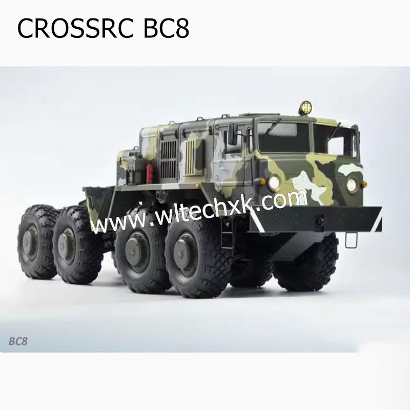 CROSSRC BC8 Parts Front Body Shell Kit Front Compartment Cover Parts-4