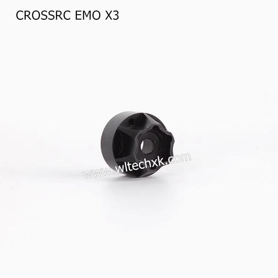 CROSSRC EMO X3 Parts 20mm Connector (black aluminum alloy) x1