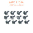 68-HAIBOXING 2105A T10 Parts Flange Head Self Tapping Screws PWTHO2.3X12mm S240