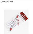 CROSSRC AT6 Parts Car Shell Buckle Anti lost Rope Pull Rope Rubber Coated Steel Wire 2 Pack-3