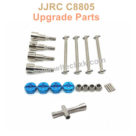 7-JJRC C8805B Upgrade Parts Drive Shaft-Split Version Blue