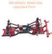 7-MNMODEL-MN90-D90-CAR-Upgrade-Parts-Metal-Car-Body-Kit-Red-1