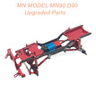 7-MNMODEL-MN90-D90-CAR-Upgrade-Parts-Metal-Car-Body-Kit-Red