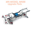 7-MNMODEL-MN96-Upgrade-Parts-Metal-Car-Body-Kit-Silver-1