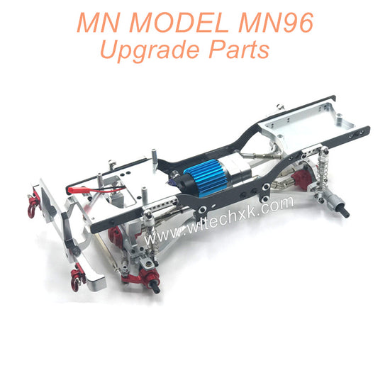 7-MNMODEL-MN96-Upgrade-Parts-Metal-Car-Body-Kit-Silver-1