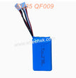 7-SU35 QF009 RC Airplane Spare Parts 7.4V 1000mah lithium battery (brushless version)