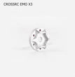 CROSSRC EMO X3 Parts 7mm Connector (silver aluminum alloy) x1