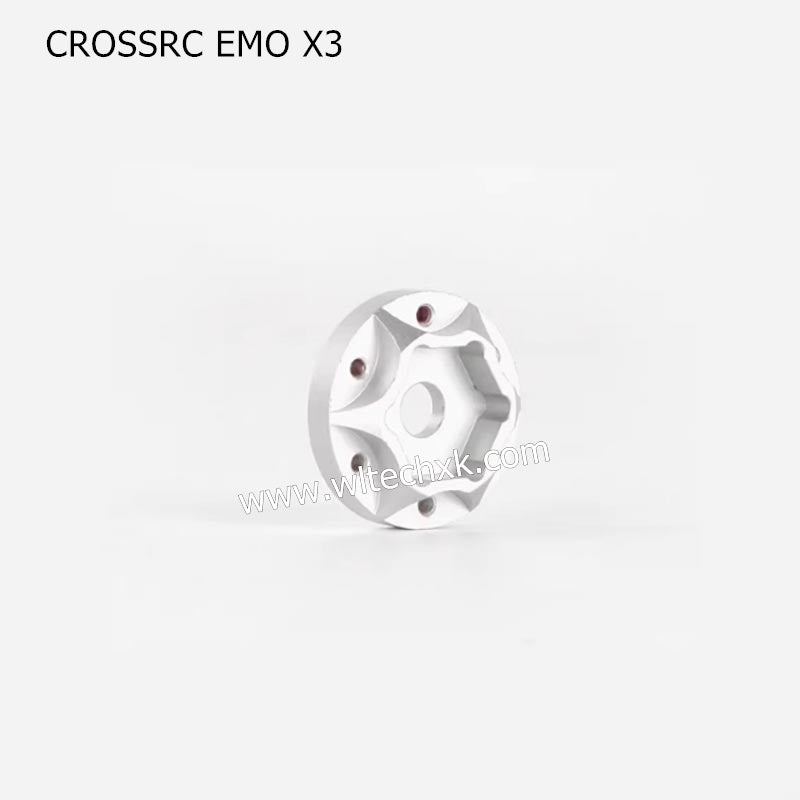 CROSSRC EMO X3 Parts 7mm Connector (silver aluminum alloy) x1