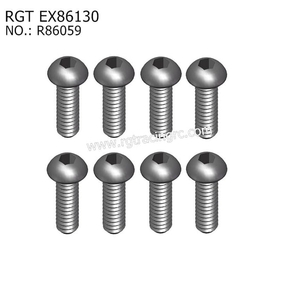 RGT EX86130 Original Parts Button Head 3X8 R86059