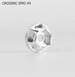 CROSSRC EMO X4 Parts 10mm Connector (silver aluminum alloy) x1