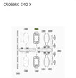CROSSRC EMO X Parts Transparent Light Sheet (BAG R) CS-97401120