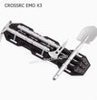 CROSSRC EMO X3 Parts RC Mood Parts Shovel Axe Pickaxe Escape Board BLACK SILVER