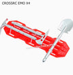 CROSSRC EMO X4 Parts RC Mood Parts Shovel Axe Pickaxe Escape Board SILVER RED