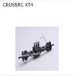 CROSSRC XT4 Parts CNC Rear Straight Axle (Assembly) CS-97401050-1