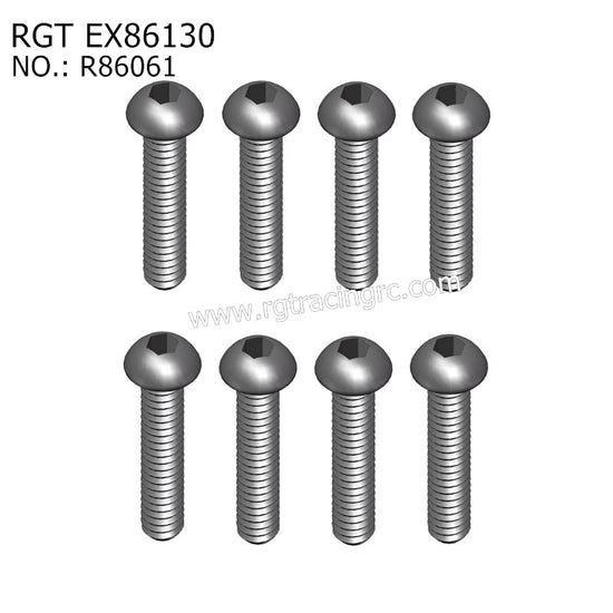 RGT EX86130 Original Parts Button Head 3X12 R86061