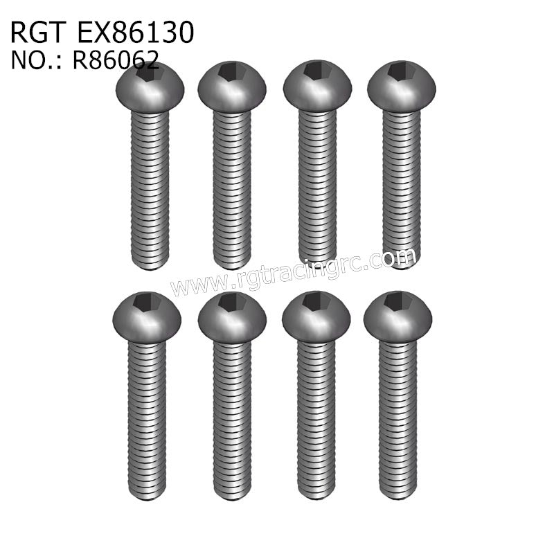 RGT EX86130 Original Parts Button Head 3X14 R86062