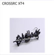 CROSSRC XT4 Parts CNC Front Straight Axle (Assembly) Climbing Car CS-97401049-1