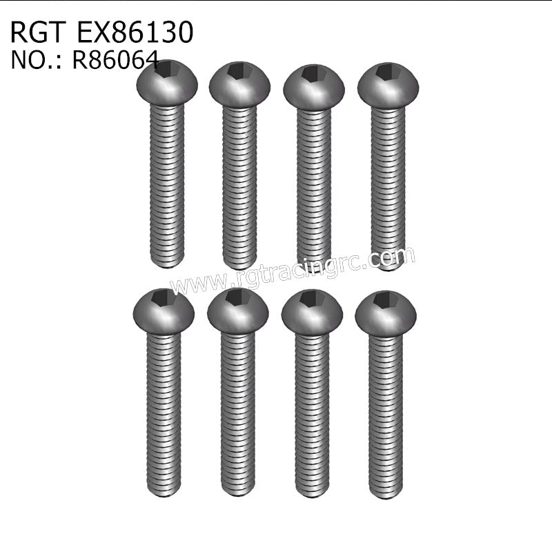 RGT EX86130 Original Parts Button Head 3X18 R86064