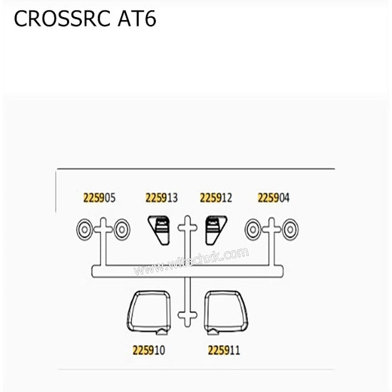 CROSSRC AT6 Parts Rearview Mirror CS-97401029