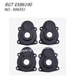 RGT EX86190 RC CAR Parts Front And Rear Door Bridge Covers R86551 