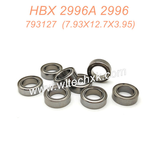 793127 Ball Bearings (7.93X12.7X3.95)  Parts For HAIBOXING 2996 2996A