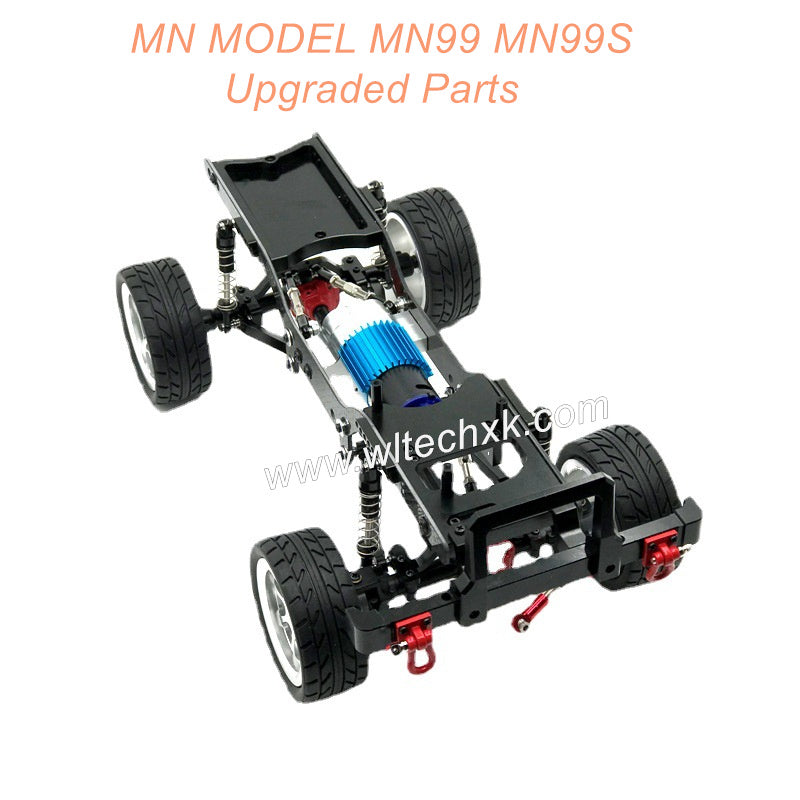 MN MODEL MN99 MN99S Upgrade Parts Metal Car Body Kit with Wheel – WLTech XK