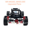 7A-MNMODEL-MN90-D90-rc-car-Upgrade-Parts-Metal-Car-Body-Kit-with-Wheel-Black-1