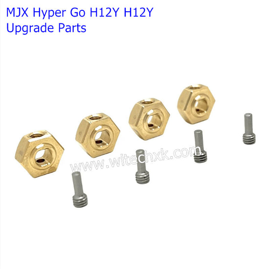MJX Hyper Go H12Y H12Y+ Upgrade Parts Brass 12mm Connector Screw-3