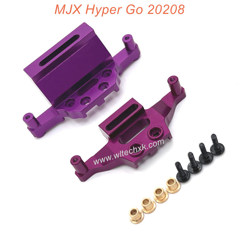 8-MJX Hyper Go 20208 parts metal upgrade front and rear shock absorber frame-5