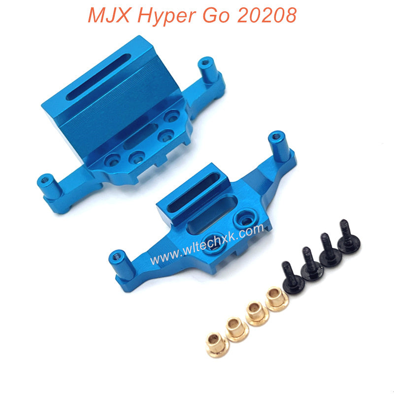 8-MJX Hyper Go 20208 parts metal upgrade front and rear shock absorber frame-2