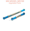 8-MN-Model-MN168-Upgrade-Metal-Front-Axle-Steering-Rod-Blue(1)