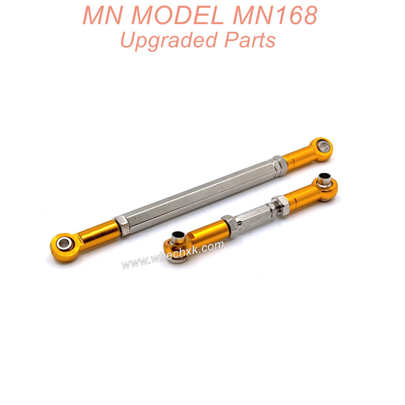 8-MN-Model-MN168-Upgrade-Metal-Front-Axle-Steering-Rod-Gold(1)