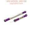 8-MN-Model-MN168-Upgrade-Metal-Front-Axle-Steering-Rod-Purple(1)