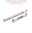 8-MN-Model-MN168-Upgrade-Metal-Front-Axle-Steering-Rod-Red(1)