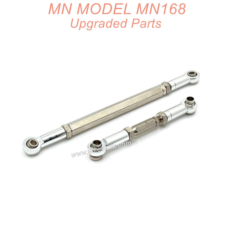 8-MN-Model-MN168-Upgrade-Metal-Front-Axle-Steering-Rod-Red(1)